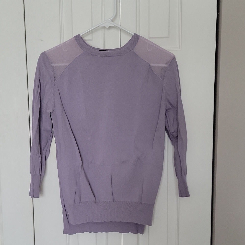 The Limited Lilac Knit Top